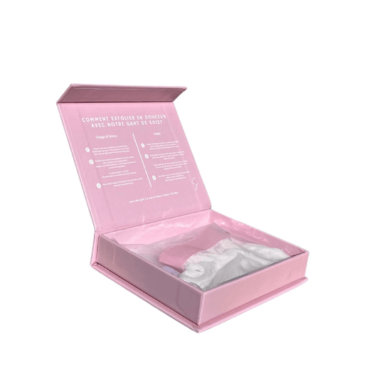 Gant de soie sisilk exfoliant. - Sisilk