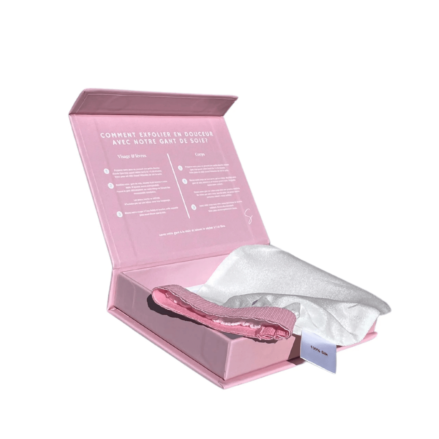 Gant de soie sisilk exfoliant. - Sisilk