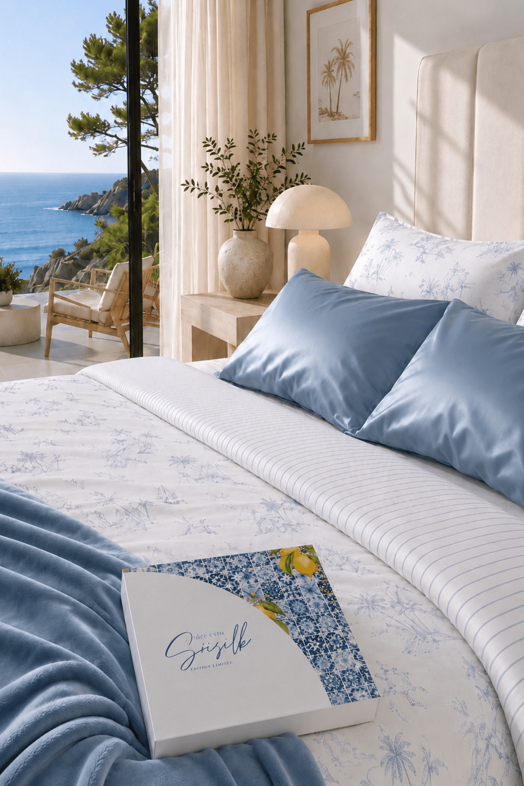 LA TAIE D'ORREILER EN SOIE DOLCE VITA - Sisilk