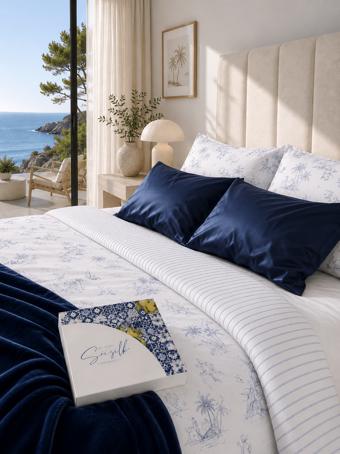 LA TAIE D'ORREILER EN SOIE DOLCE VITA - Sisilk