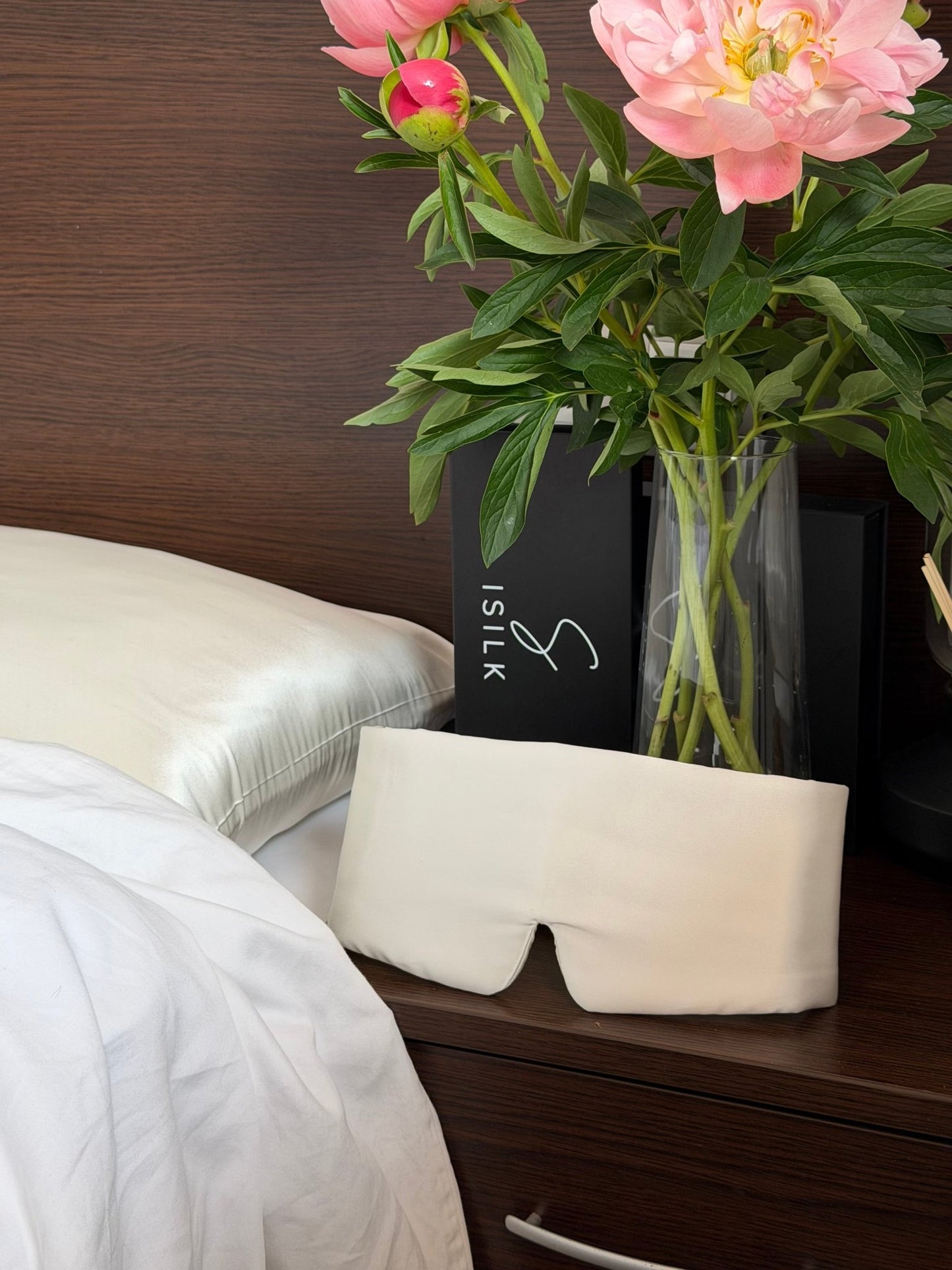 Masque de sommeil XXL en soie Sisilk - Obscurité totale - Sisilk