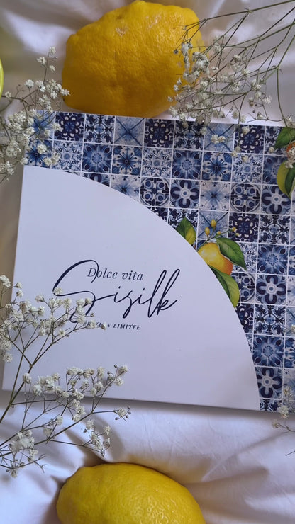 LA TAIE D'ORREILER EN SOIE DOLCE VITA