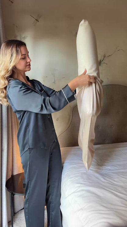 La Taie d’Oreiller en Soie de Mûrier Premium Sisilk