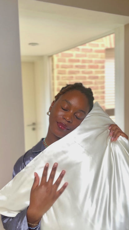 La Taie d’Oreiller en Soie de Mûrier Premium Sisilk